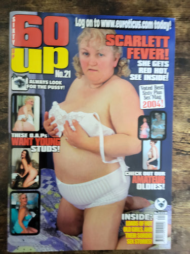 60 Up Magazine No 21.. UK Granny Magazine